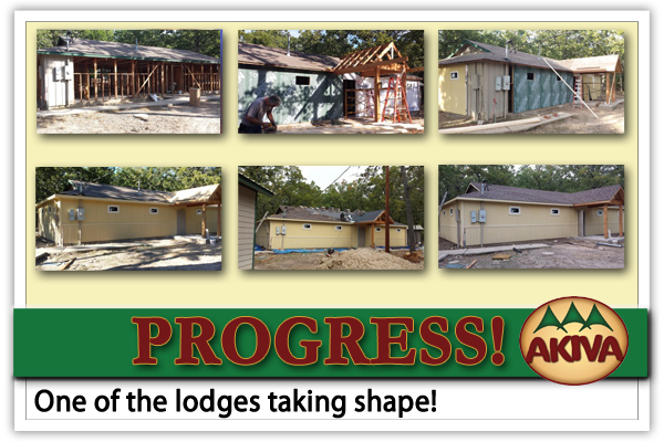 Camp Akiva Lodge - Progress!