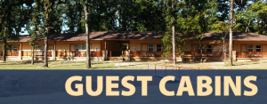 Christian camp - retreat - East Texas - guest cabins